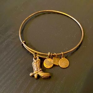 ALEX AND ANI cowboy boot bracelet